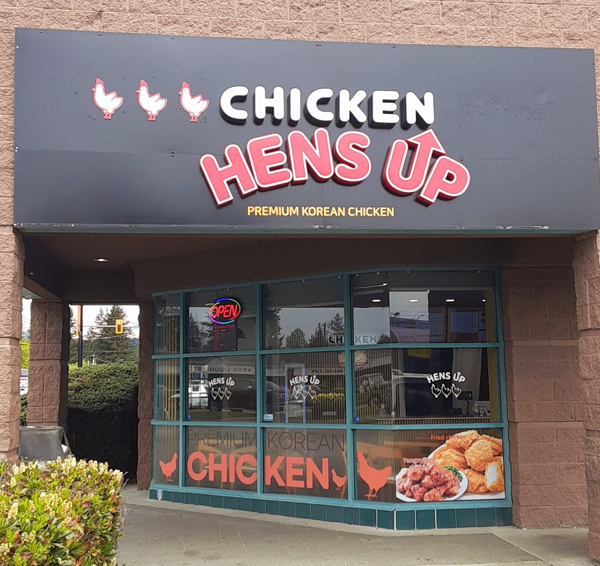 Hens Up Chicken